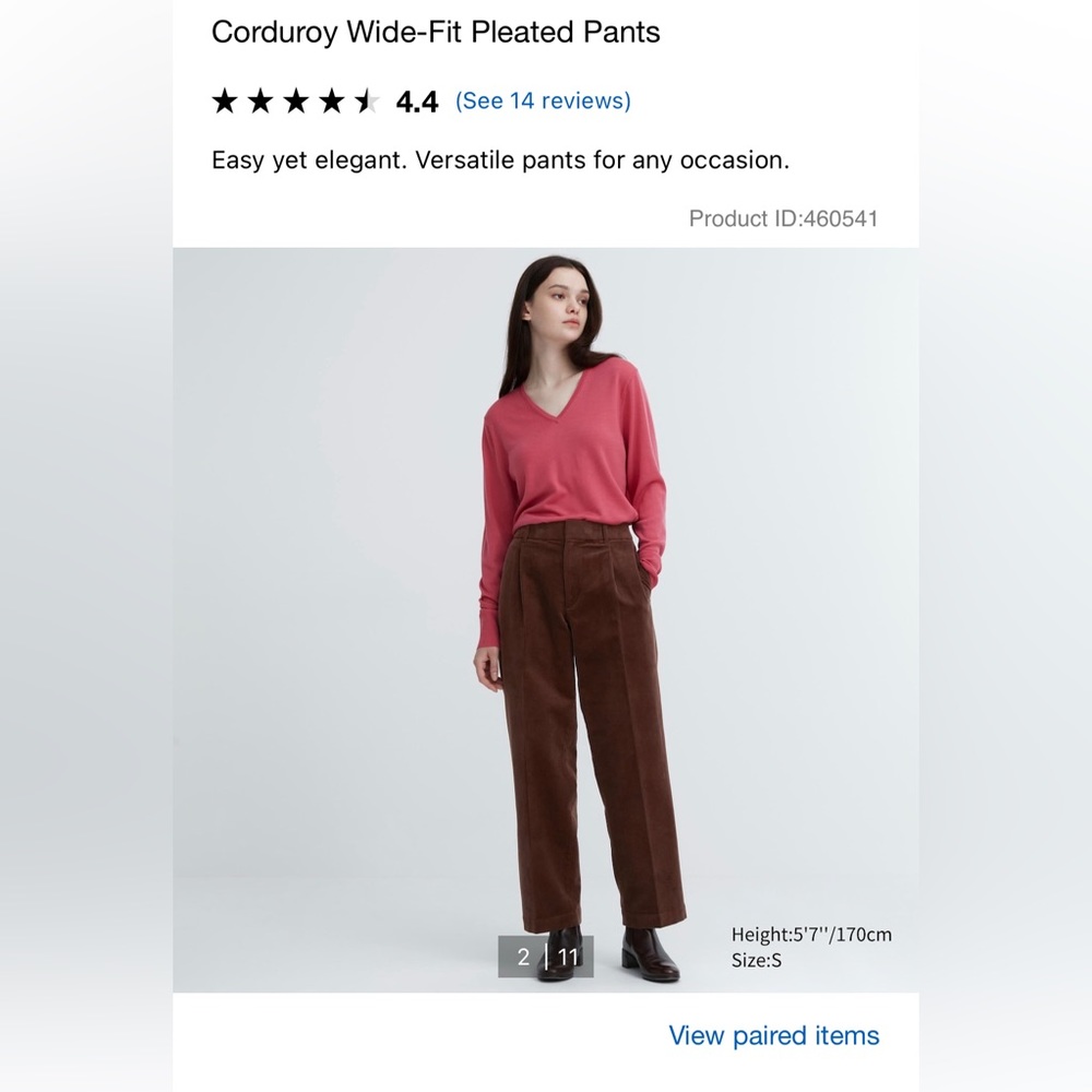 Off White, Straight Leg Corduroy Pants